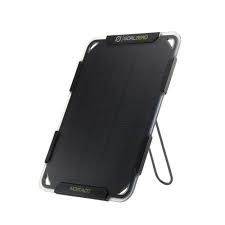 פאנל סולארי נייד NOMAD 5 בעוצמה 5W ויציאת USB 5.1V, בעיצוב מלבני עם מעמד לתמיכה בזווית—פתרון אנרגיה מתחדשת לטעינת מכשירים, ייצור חשמל סולארי, והטענת תחנות כוח או מערכות אגירה פוטו-וולטאיות למתקני תשתית ירוקה.