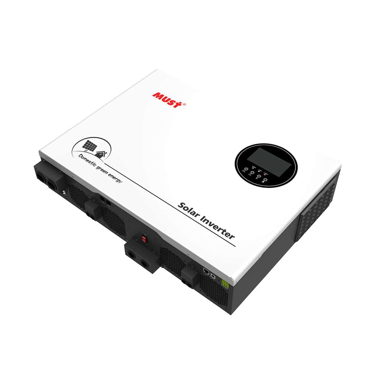 ממיר מתח 48V/10KW עם 2 בקרי טעינה MUST - MPPT 100A – תמונה 3