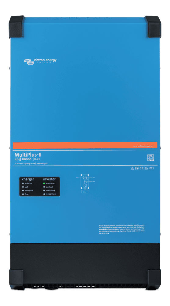 ממיר מתח 48V 10KW דגם MULTIPLUS כולל מטען מצברים - VICTRON ENERGY – תמונה 2