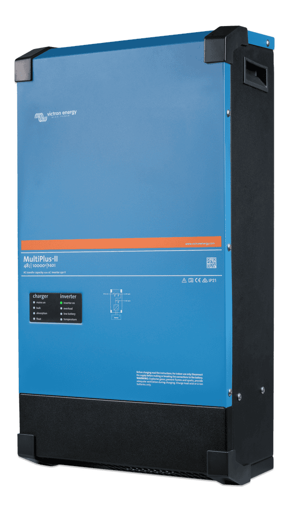 ממיר מתח 48V 10KW דגם MULTIPLUS כולל מטען מצברים - VICTRON ENERGY