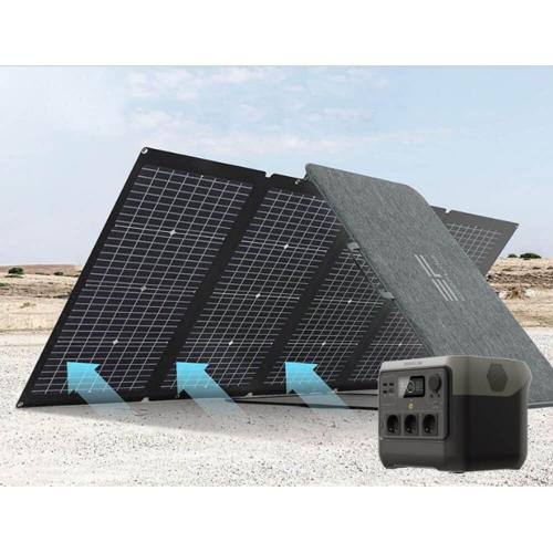 קיט סולארי ECOFLOW - תחנת כח RIVER2 PRO 800W + פאנל סולארי מתקפל 220W – תמונה 3